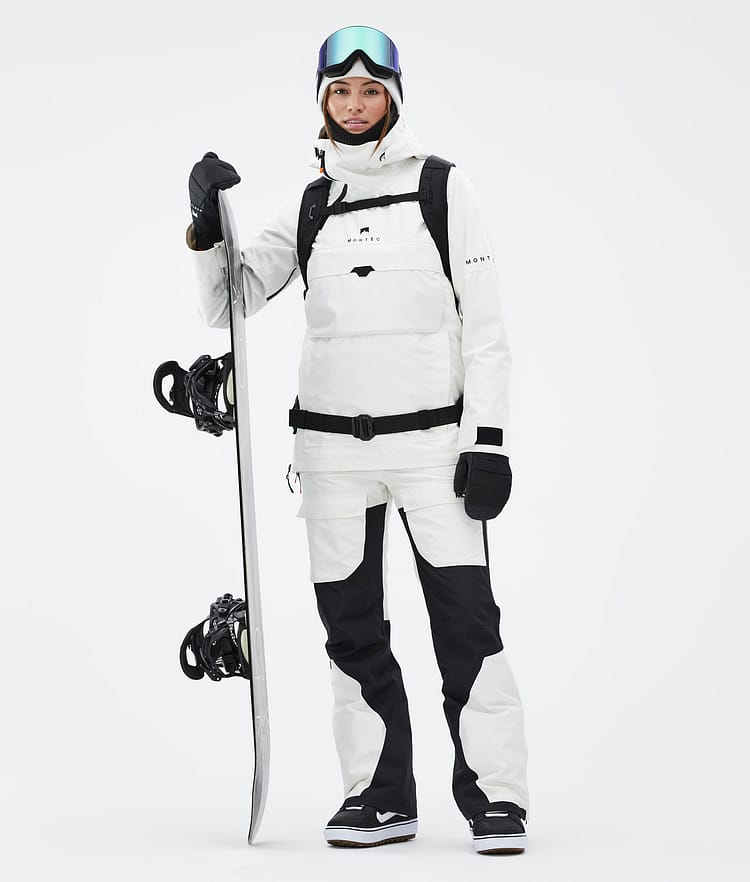 Montec Fawk W Snowboardbyxa Dam Old White/ Black Renewed, Bild 2 av 7