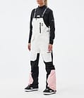 Montec Fawk W Snowboardbyxa Dam Old White/Black/Soft Pink, Bild 1 av 7