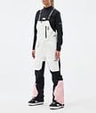 Montec Fawk W Snowboardbyxa Dam Old White/Black/Soft Pink