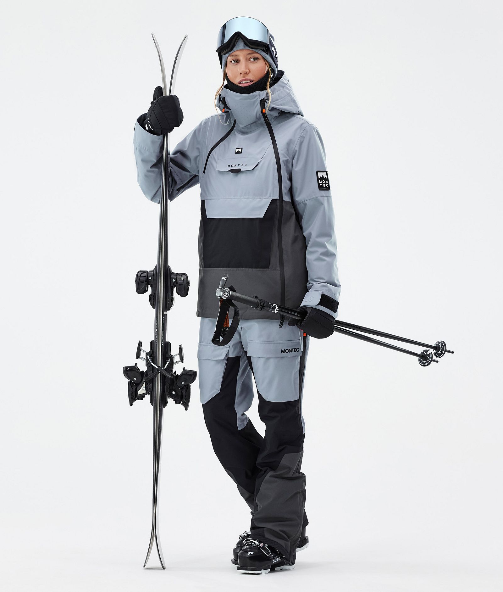 Montec Fawk W Skidbyxa Dam Soft Blue/Black/Phantom, Bild 2 av 7