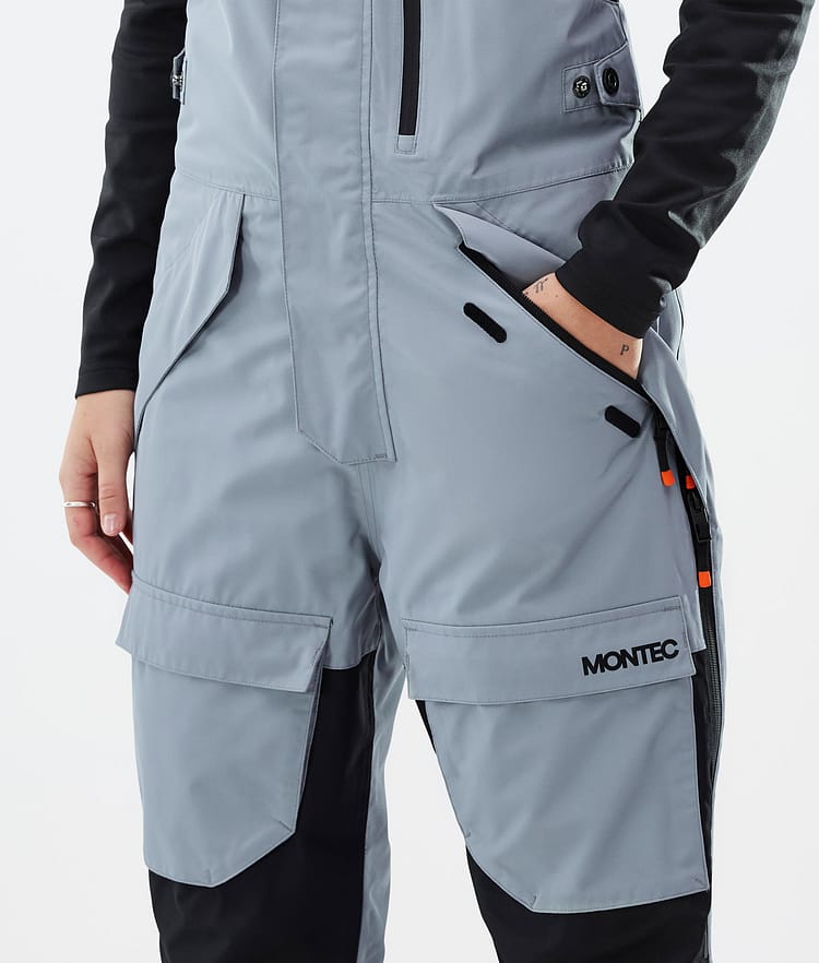 Montec Fawk W Snowboardbyxa Dam Soft Blue/Black/Phantom