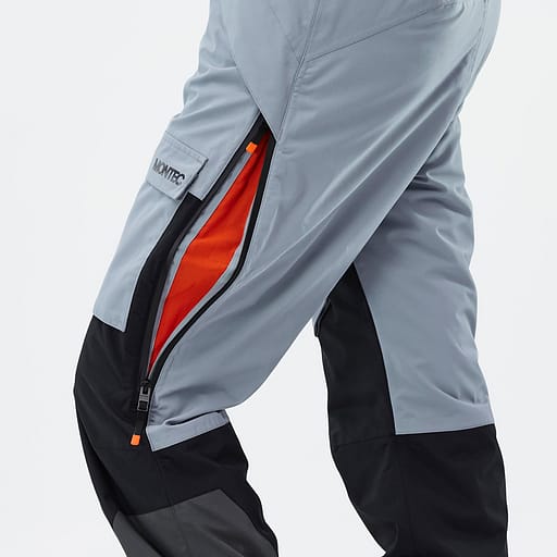 Ventilations dragkedjor med mesh på insidan Huvudproduktbild,