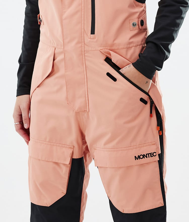 Montec Fawk W Snowboardbyxa Dam Faded Peach/Black/Dark Blue