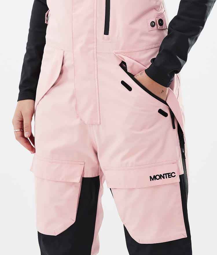 Montec Fawk W Snowboardbyxa Dam Soft Pink/ Black, Bild 5 av 7