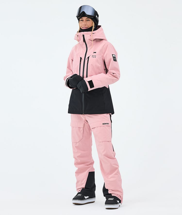 Montec Kirin W Snowboardbyxa Dam Soft Pink, Bild 2 av 6