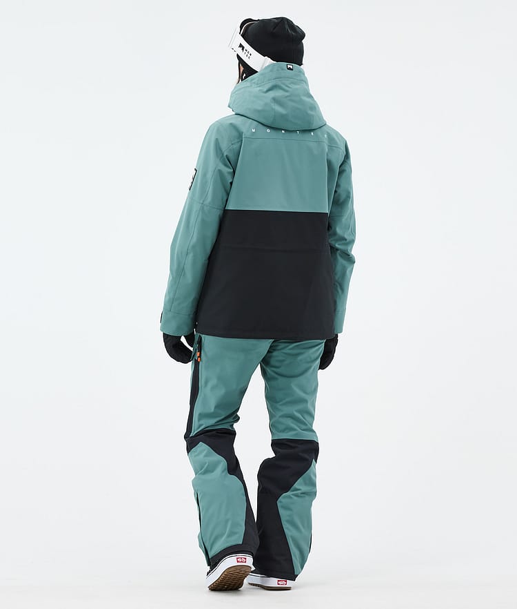 Montec Doom W Snowboardjacka Dam Atlantic/Black, Bild 4 av 10