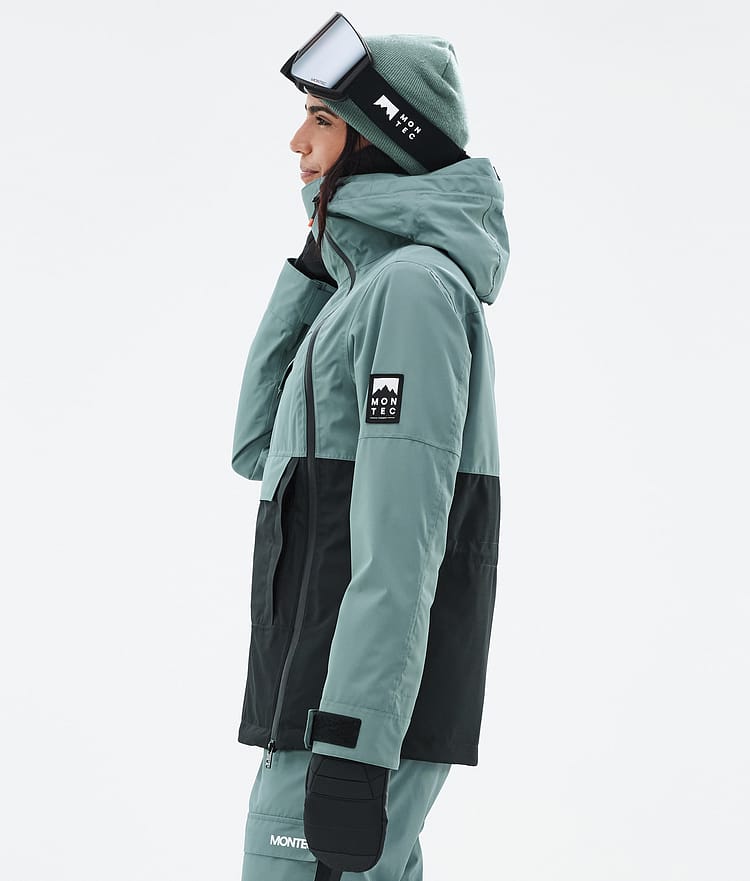 Montec Doom W Snowboardjacka Dam Atlantic/Black Renewed, Bild 5 av 10