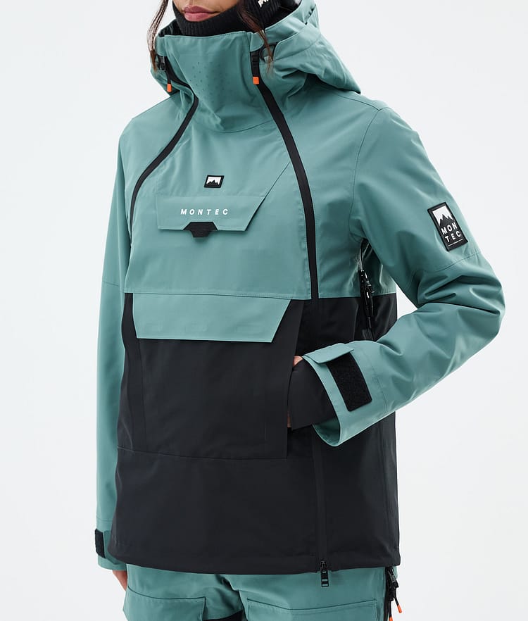 Montec Doom W Snowboardjacka Dam Atlantic/Black, Bild 7 av 10