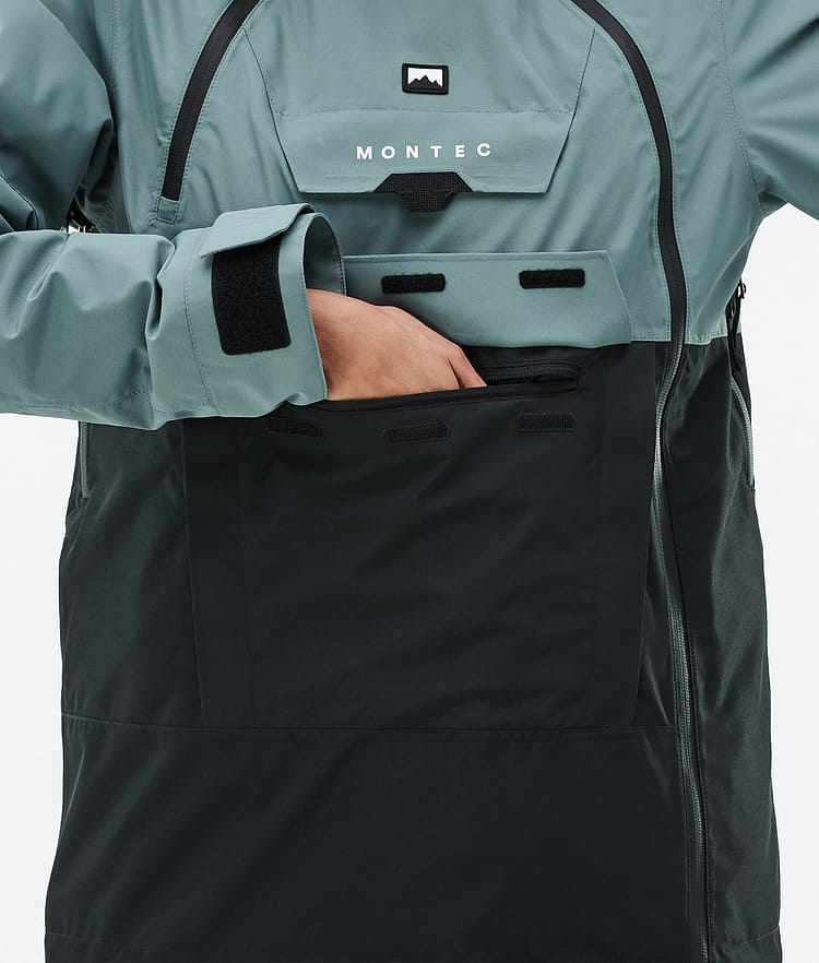 Montec Doom W Snowboardjacka Dam Atlantic/Black Renewed, Bild 8 av 10