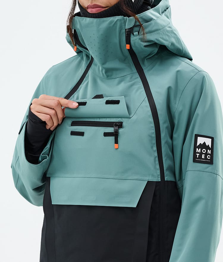 Montec Doom W Snowboardjacka Dam Atlantic/Black, Bild 9 av 10