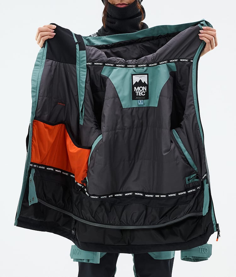 Montec Doom W Snowboardjacka Dam Atlantic/Black, Bild 10 av 10