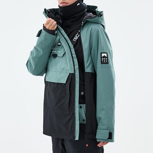 Asymmetrisk främre dragkedja med inre flik Huvudproduktbild,