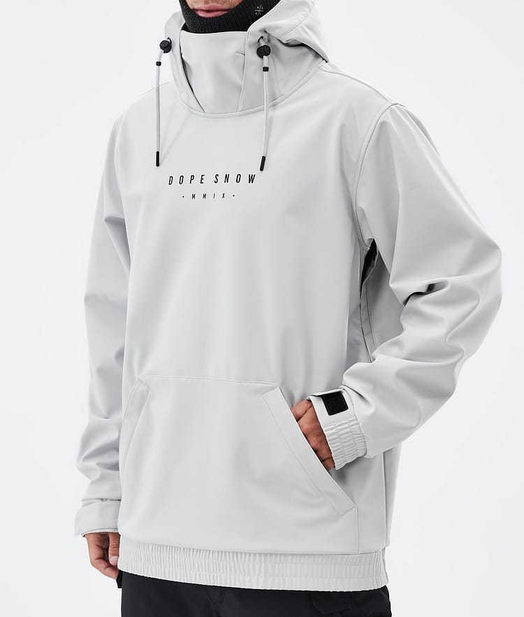 Dope Yeti Skidjacka Herr Silhouette Light Grey, Bild 7 av 7