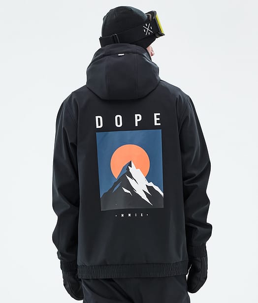Dope Yeti Snowboardjacka Herr Aphex Black
