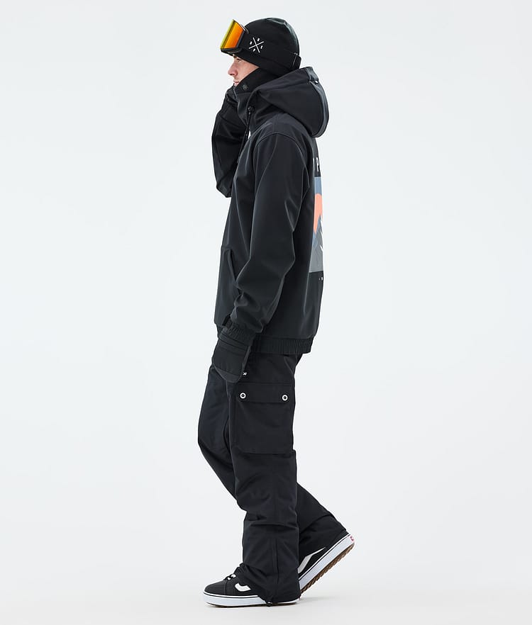 Dope Yeti Snowboardjacka Herr Aphex Black, Bild 4 av 7