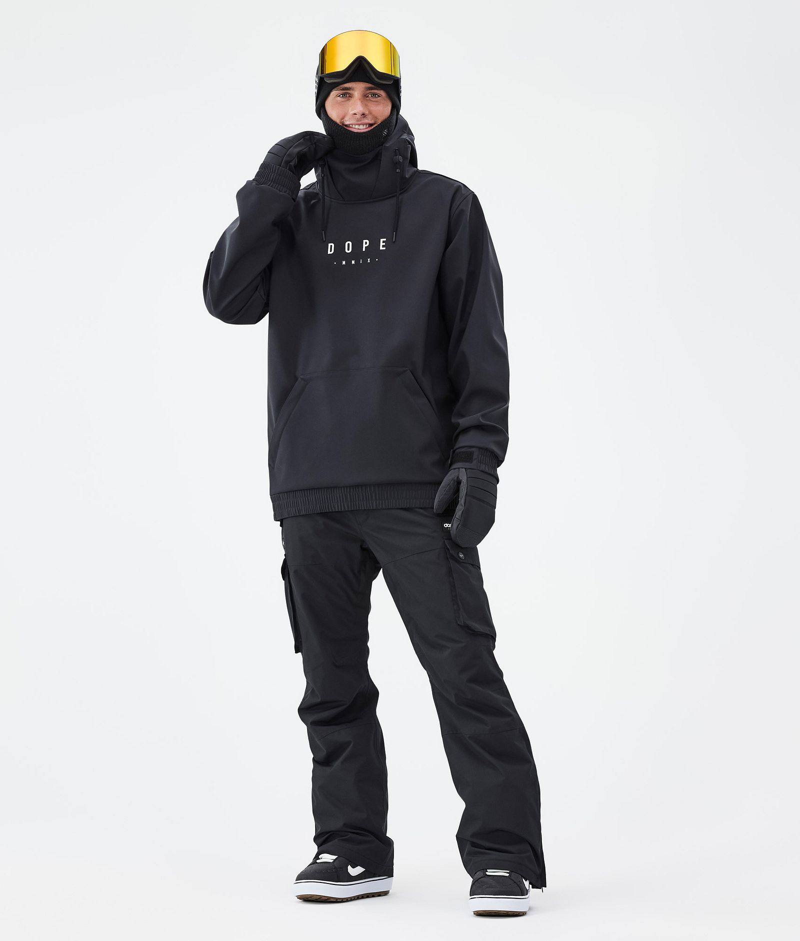 Dope Yeti Snowboardjacka Herr Aphex Black, Bild 5 av 7