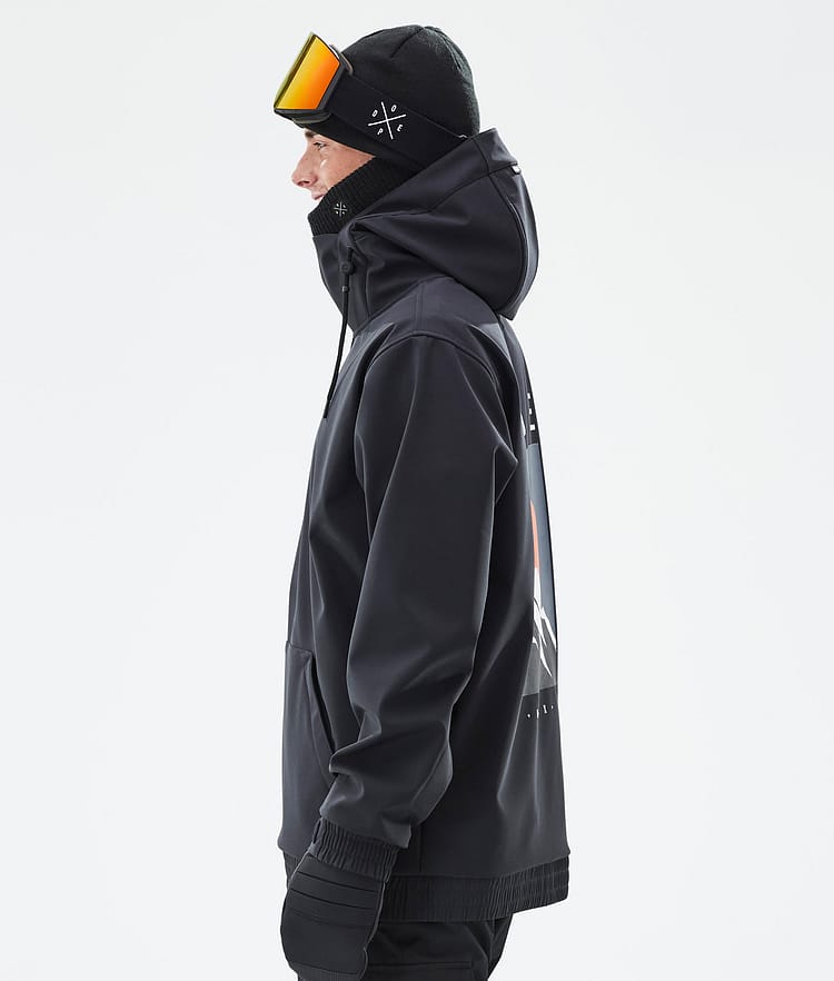 Dope Yeti Snowboardjacka Herr Aphex Black