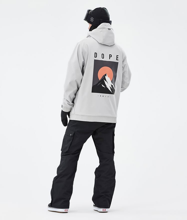 Dope Yeti Snowboardjacka Herr Aphex Light Grey