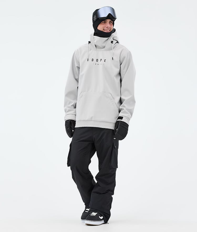 Dope Yeti Snowboardjacka Herr Aphex Light Grey, Bild 6 av 8