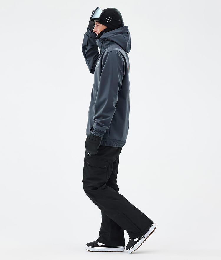Dope Yeti Snowboardjacka Herr Ice Metal Blue, Bild 4 av 7