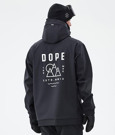 Dope Yeti Snowboardjacka Man Summit Black