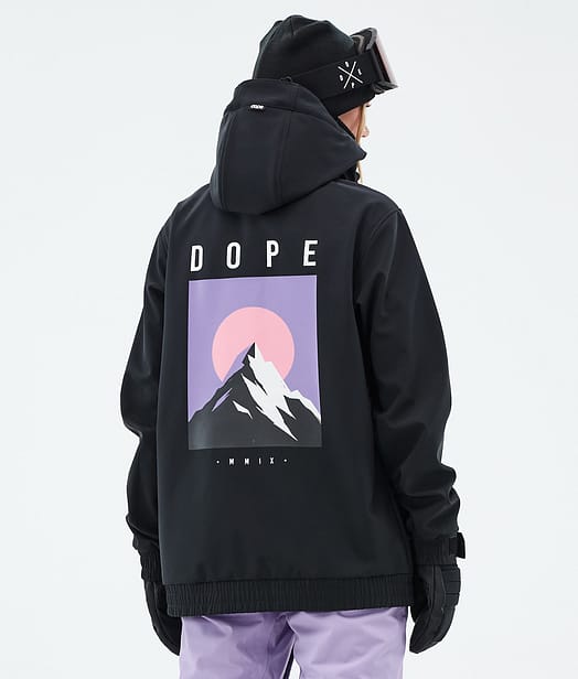 Dope Yeti W Snowboardjacka Dam Aphex Black