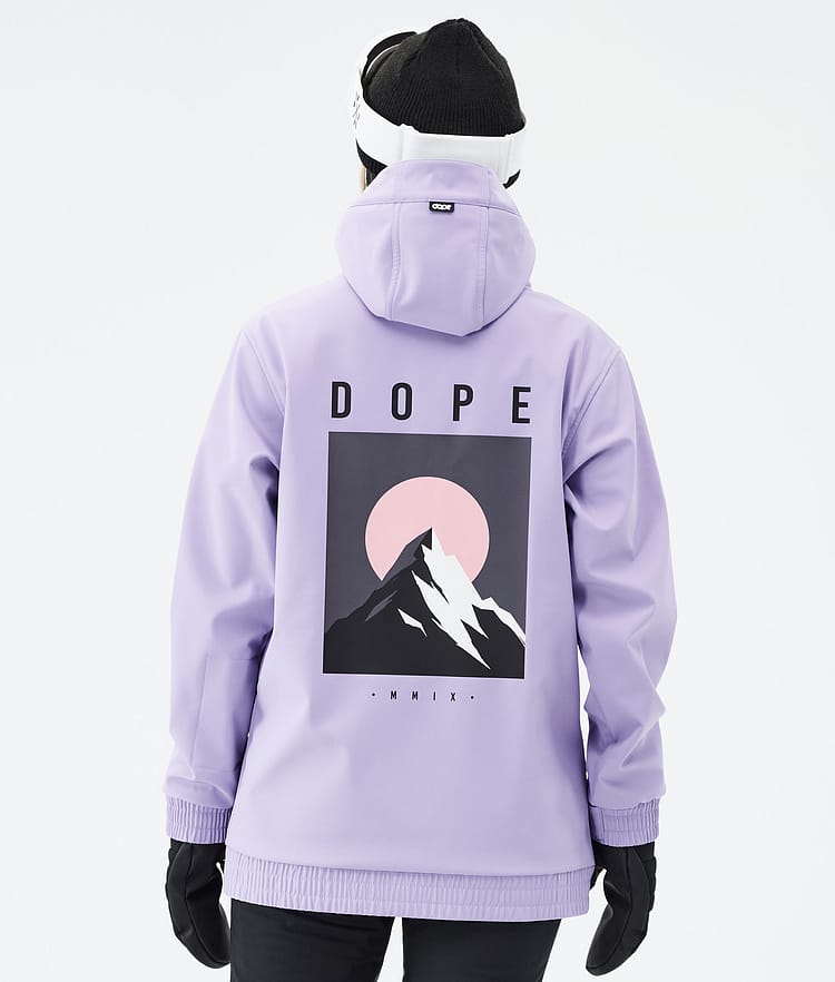 Dope Yeti W Snowboardjacka Dam Aphex Faded Violet