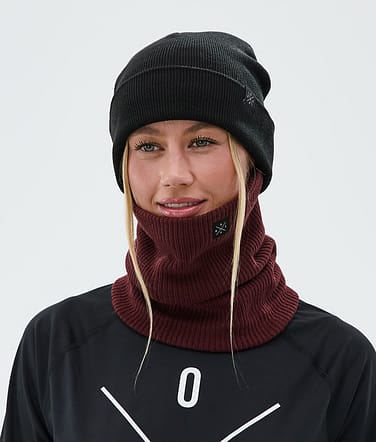 Dope 2X-Up Knitted Ansiktsmask Burgundy