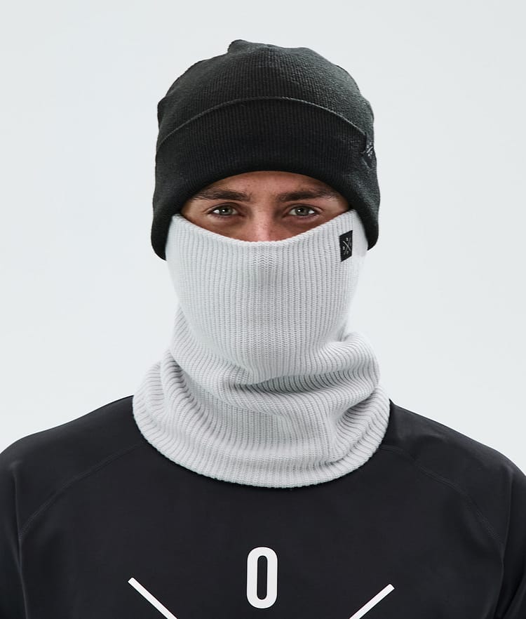 Dope 2X-Up Knitted Ansiktsmask Light Grey, Bild 2 av 3