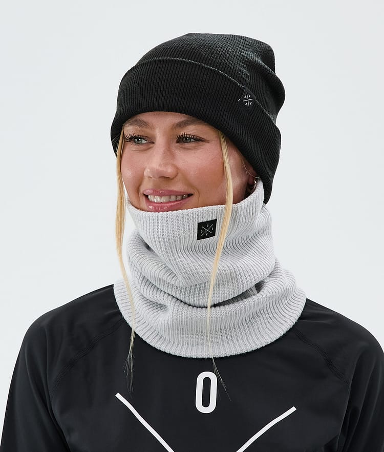 Dope 2X-Up Knitted Ansiktsmask Light Grey, Bild 3 av 3