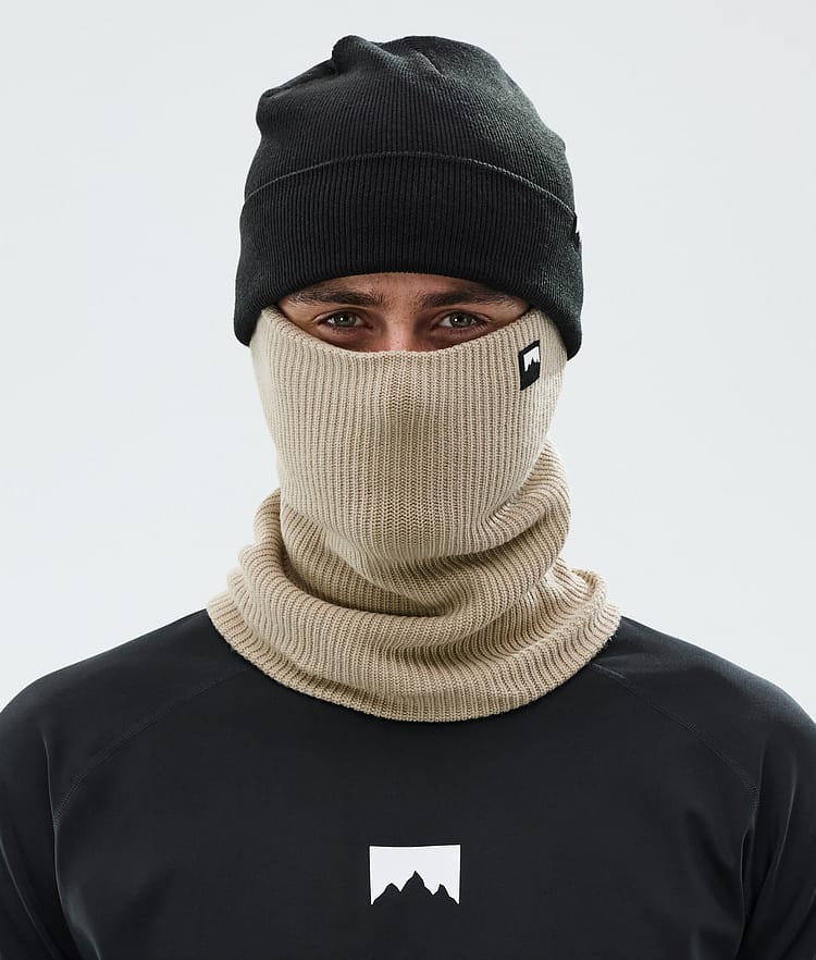 Montec Classic Knitted Ansiktsmask Sand, Bild 2 av 3