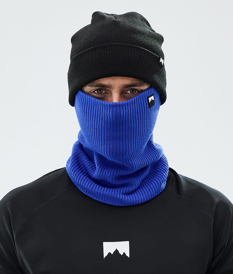 Montec Classic Knitted Ansiktsmask Cobalt Blue, Bild 2 av 3