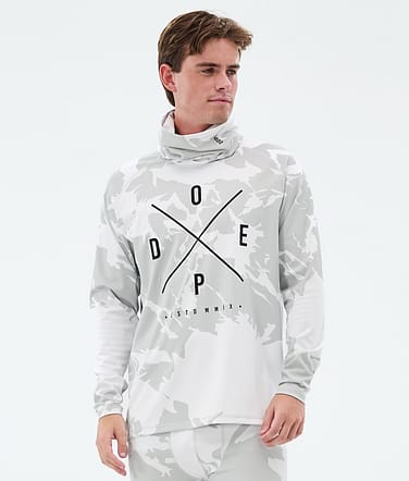 Dope Snuggle Underställströja Man 2X-Up Grey Camo