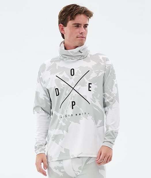 Dope Snuggle Underställströja Herr 2X-Up Grey Camo