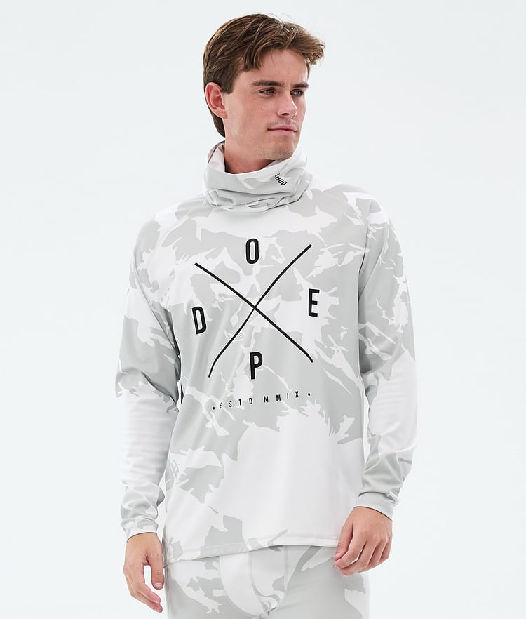 Dope Snuggle Underställströja Herr 2X-Up Grey Camo, Bild 1 av 7