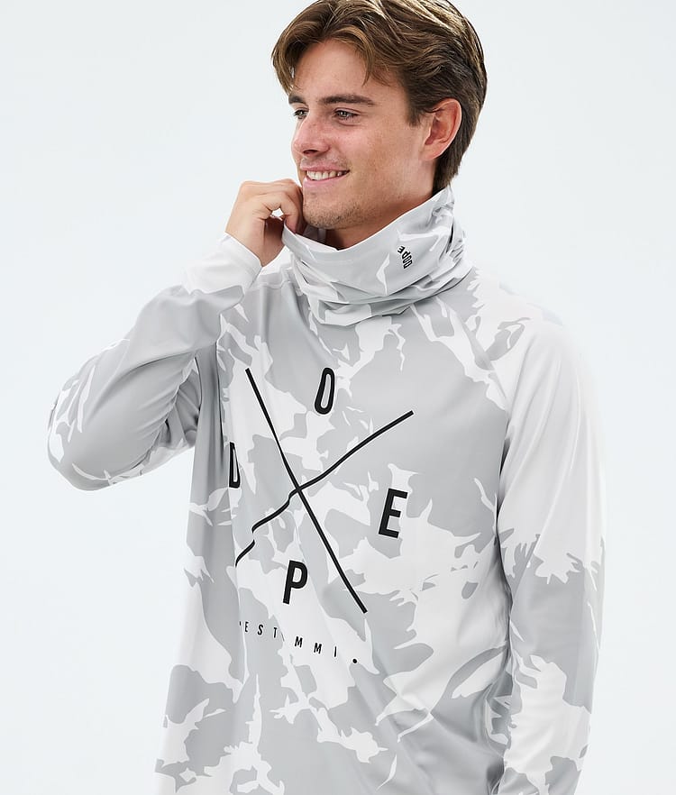Dope Snuggle Underställströja Herr 2X-Up Grey Camo, Image 2 of 7