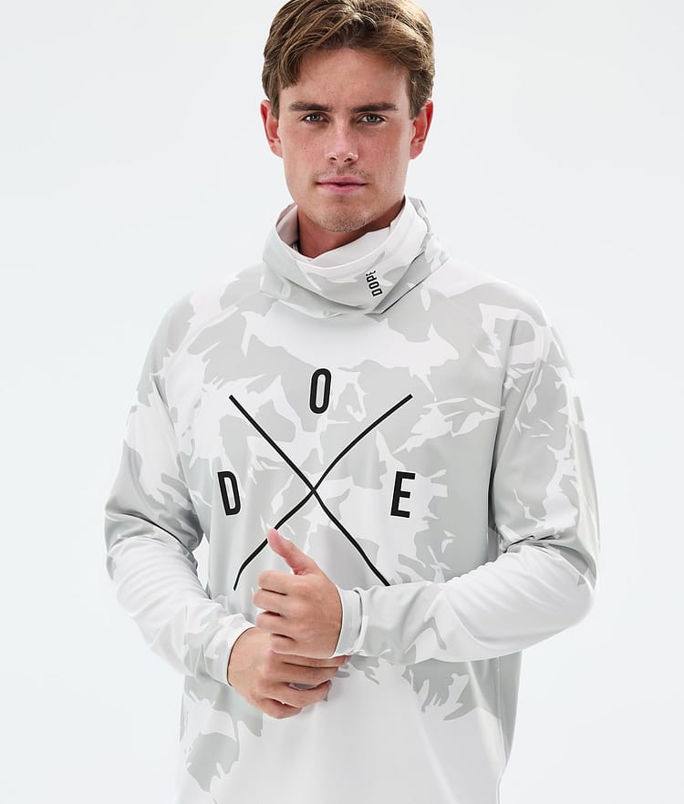 Dope Snuggle Underställströja Herr 2X-Up Grey Camo, Bild 2 av 7