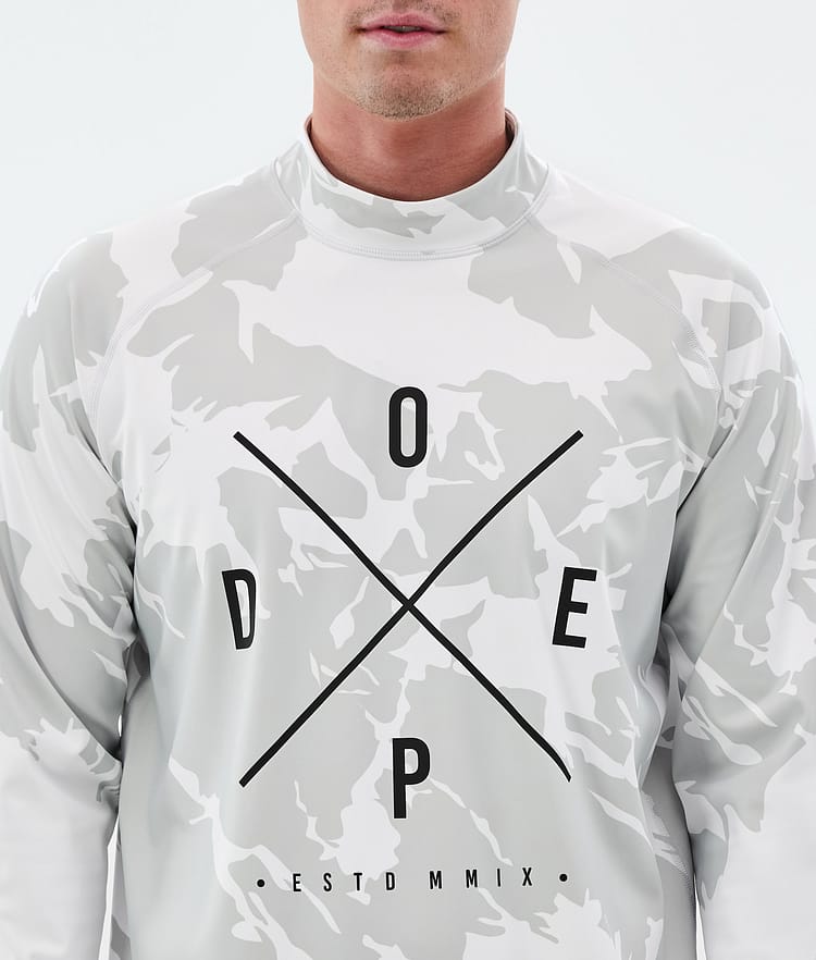 Dope Snuggle Underställströja Herr 2X-Up Grey Camo, Bild 6 av 7