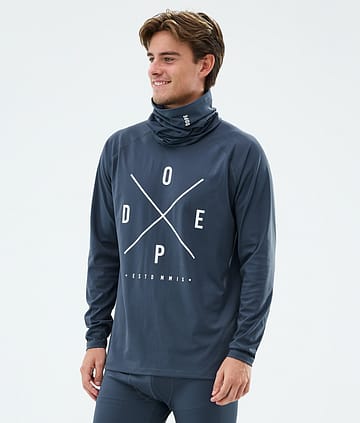 Dope Snuggle Underställströja 2X-Up Metal Blue