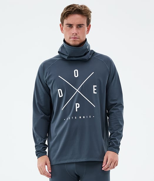 Dope Snuggle Underställströja Herr 2X-Up Metal Blue