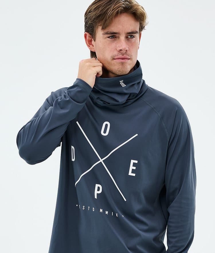 Dope Snuggle Underställströja Herr 2X-Up Metal Blue, Bild 2 av 7