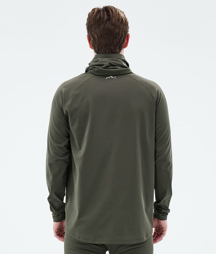 Dope Snuggle Underställströja Herr 2X-Up Olive Green, Bild 5 av 7