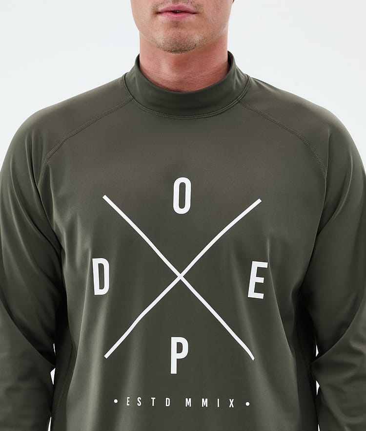 Dope Snuggle Underställströja Herr 2X-Up Olive Green, Bild 6 av 7