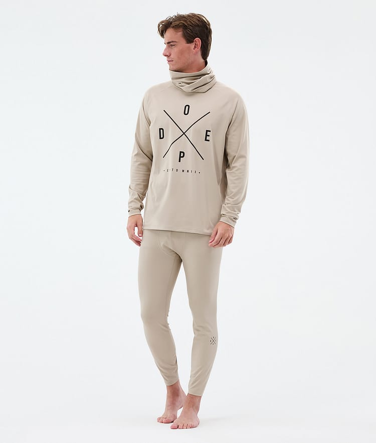 Dope Snuggle Underställströja Herr 2X-Up Sand, Bild 3 av 7