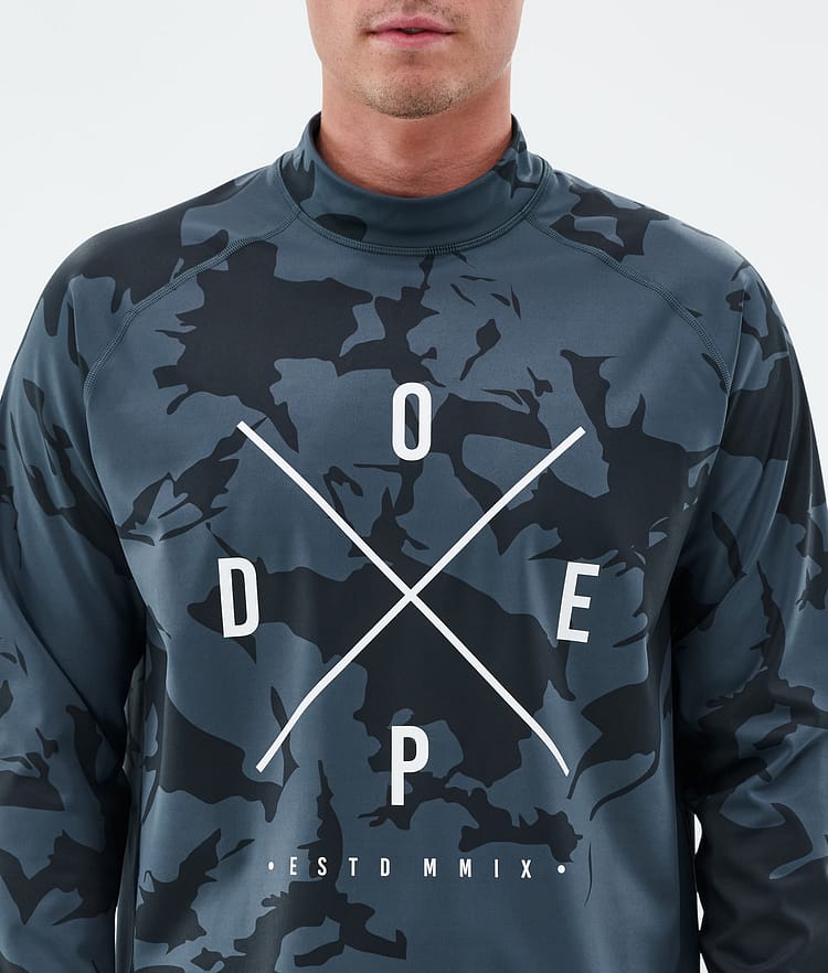 Dope Snuggle Underställströja Herr 2X-Up Metal Blue Camo, Bild 6 av 7