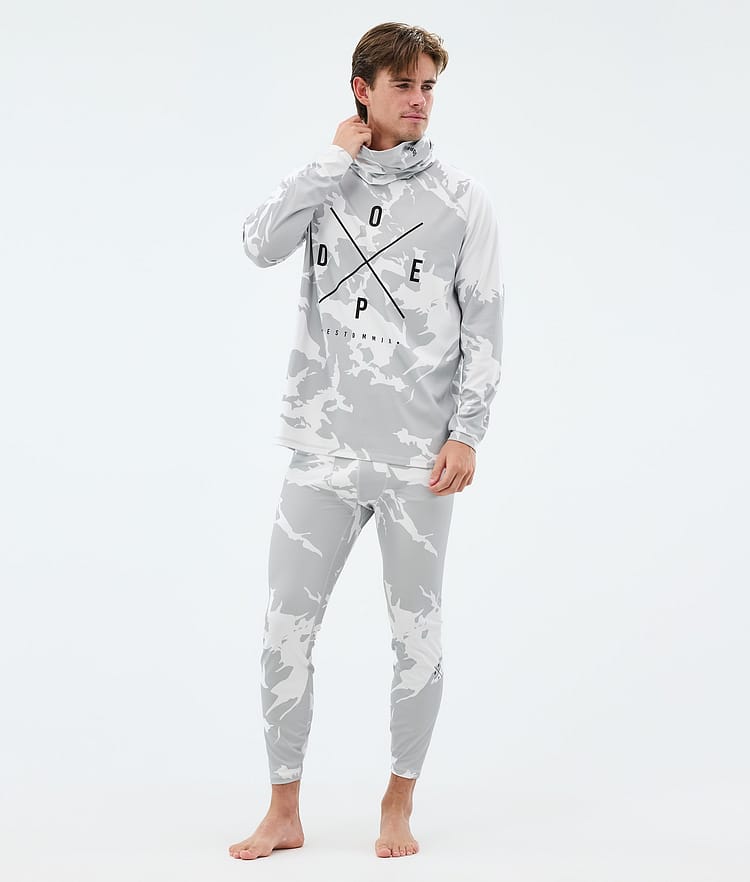 Dope Snuggle Underställsbyxa Herr 2X-Up Grey Camo, Image 3 of 7