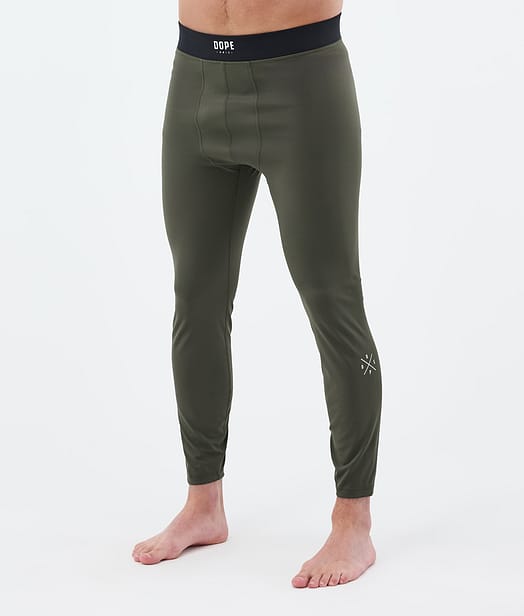 Dope Snuggle Underställsbyxa Herr 2X-Up Olive Green