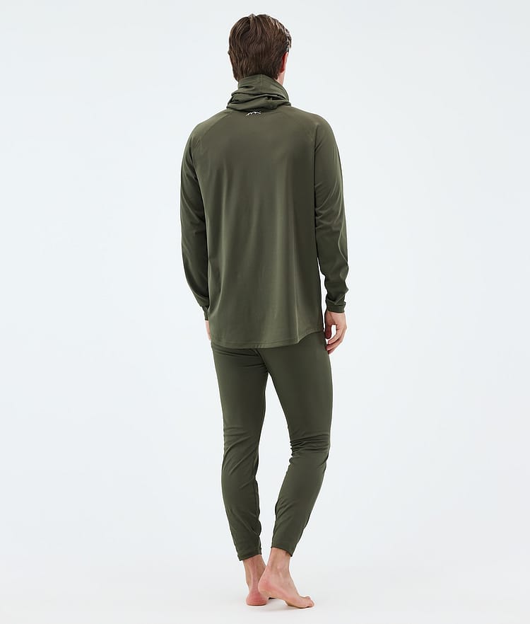 Dope Snuggle Underställsbyxa Herr 2X-Up Olive Green, Image 4 of 7