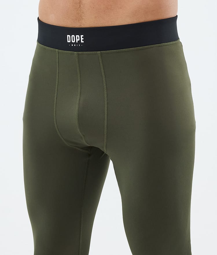 Dope Snuggle Underställsbyxa Herr 2X-Up Olive Green, Image 5 of 7