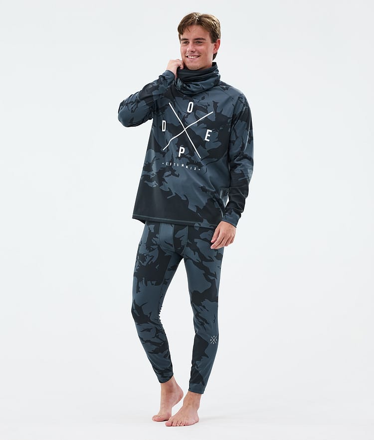 Dope Snuggle Underställsbyxa Herr 2X-Up Metal Blue Camo, Bild 3 av 7